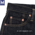 17oz Indigo japonês selvage jeans jeans japonês